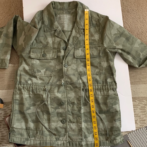 American Eagle Camo Utility Jacket | Mens Small (Fits Unisex M) - Picture 7 of 8